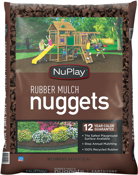 Nuplay Nugget Mulch - Nuplay Rubber Mulch Nuggets (1065x641), Png Download