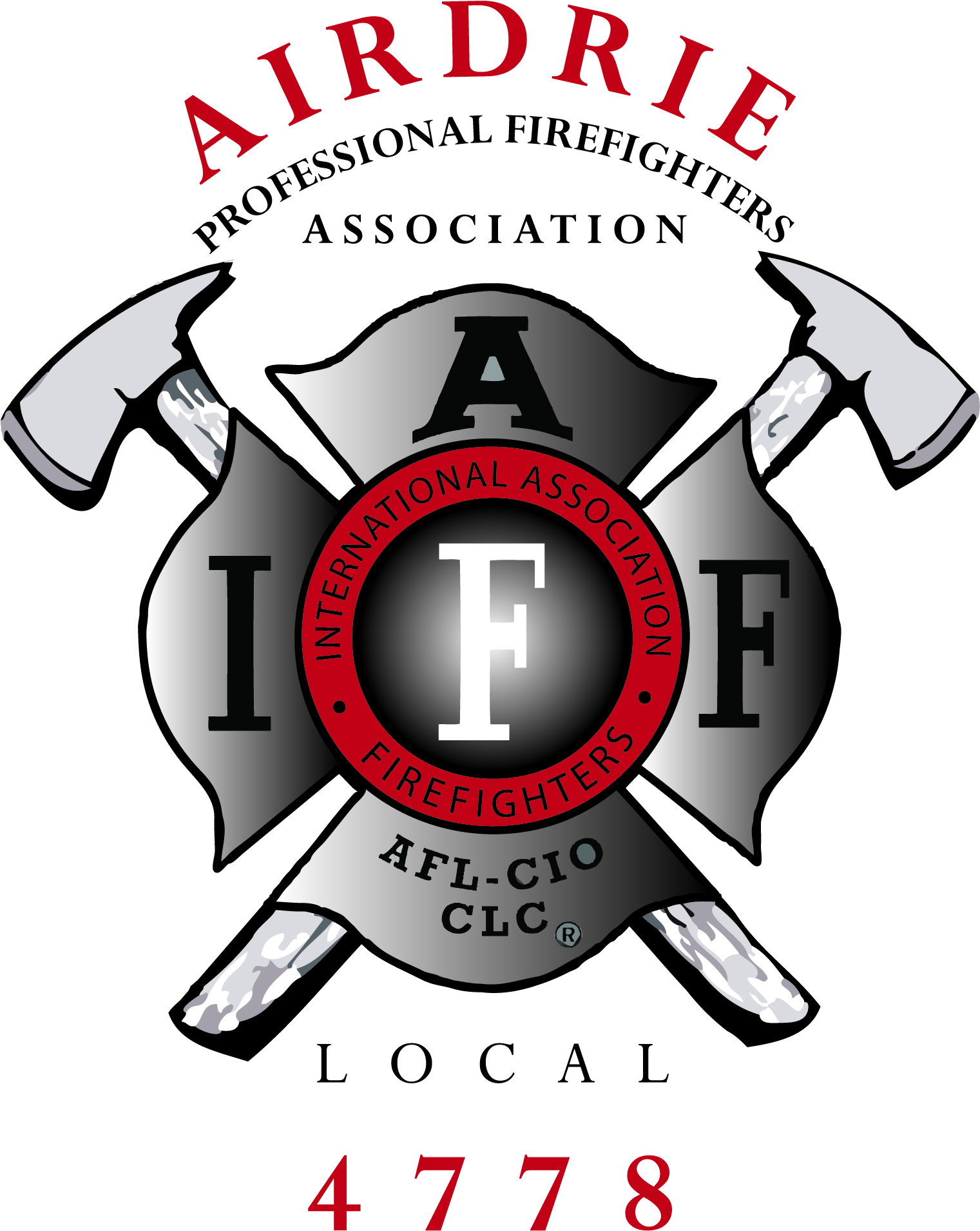 International Association Of Fire Fighters (1520x1917), Png Download