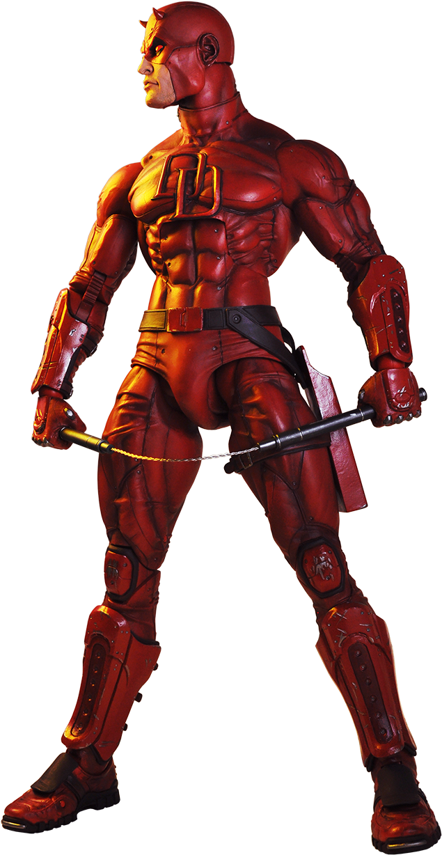 Daredevil 1/4 Scale Figure (1300x1300), Png Download