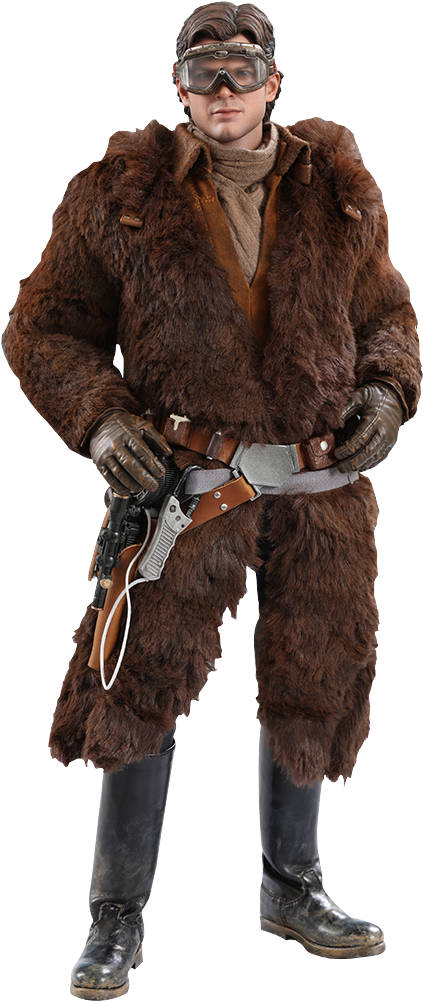 Hot Toys Is Producing A Highly Detailed 1/6 Scale Figure - Han Solo Vandor (480x1000), Png Download