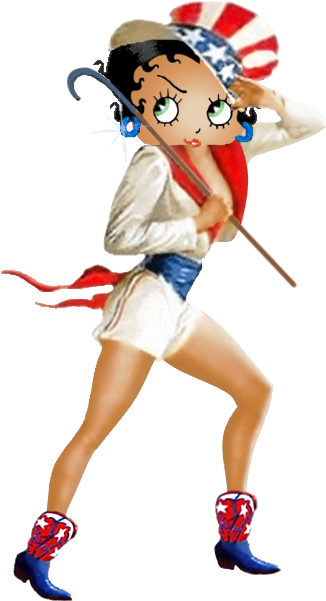 Flappers Drawing Betty Boop Banner Transparent - Betty Boop Clipart Transparent (428x625), Png Download