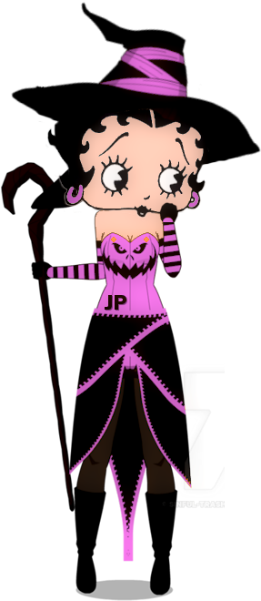 Betty Boop Halloween - Betty Boop (365x698), Png Download