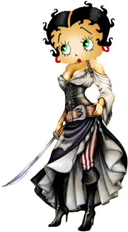 Betty Boop Swashbuckle Boop Photo Bettyboopswashbuckleboop - Betty Boop (275x480), Png Download
