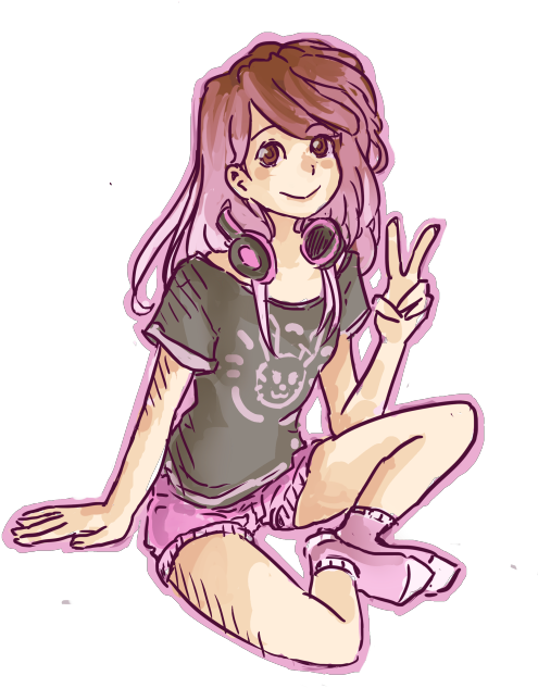 2 - Cartoon (500x646), Png Download