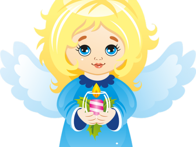 Angel Clipart Candle - Clip Art Of Angel (640x480), Png Download