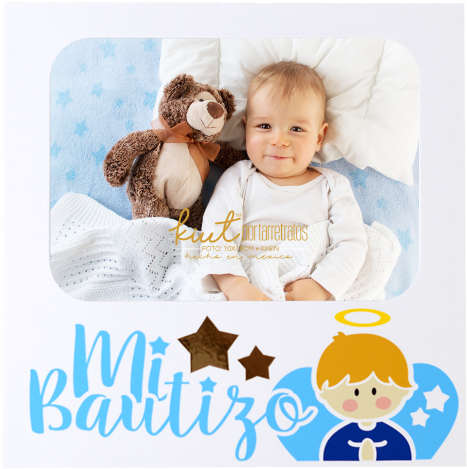Portarretrato Mi Bautizo R16130-bb458 - Bridal Party Tote Set (600x600), Png Download
