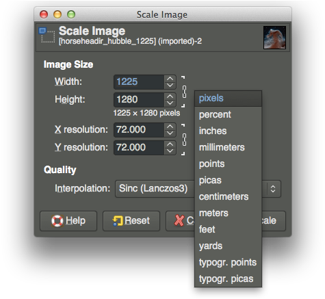 Changing Input Value Types - Aspect Ratio Gimp (490x439), Png Download