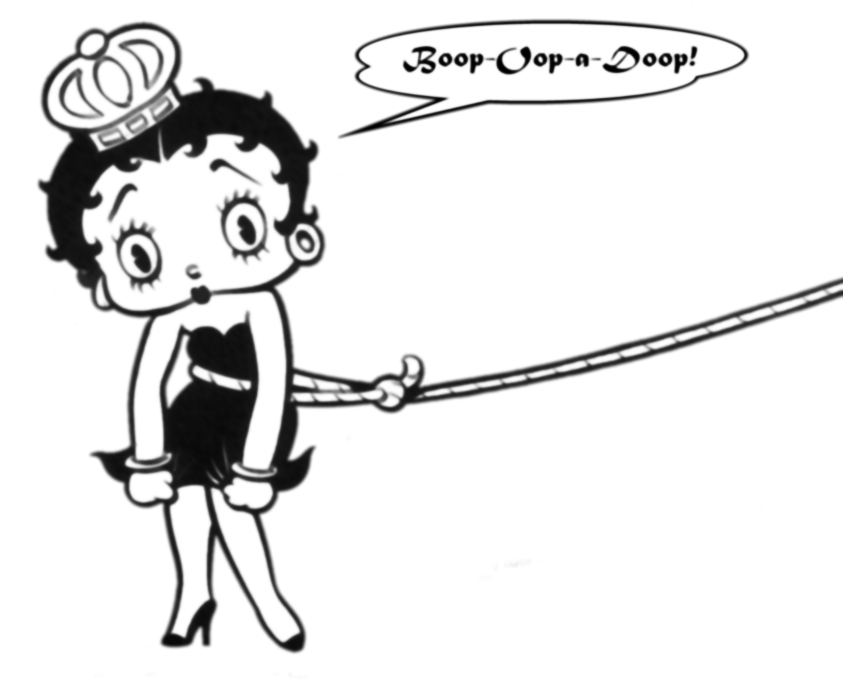 Bettyboopwikiaphotoshop - Betty Boop Original (1211x988), Png Download