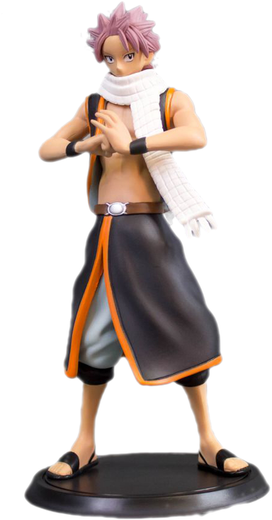 Figura Natsu Dragneel (fairy Tail) - Chibi Tsume (498x824), Png Download