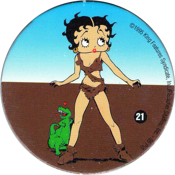 Betty Boop 21 Cavewoman Betty Boop - Betty Boop (600x600), Png Download