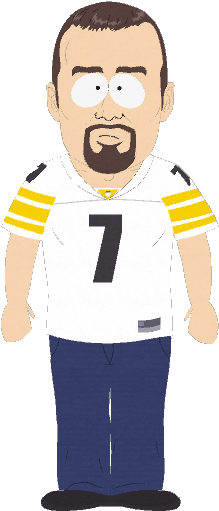 Ben-roethlisberger - Cartoon (246x540), Png Download