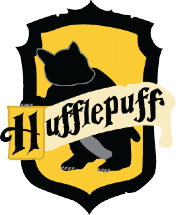 Simple Harry Potter Crests (600x733), Png Download