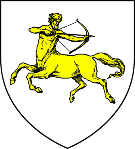 House Caswell - Centaur Outline (435x479), Png Download