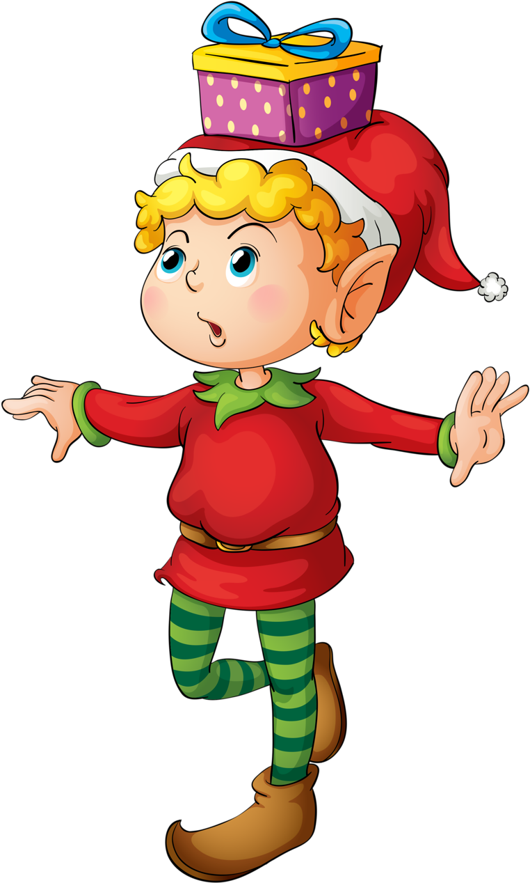 Png Elves Gnomes - L' Elfe: Les Assistants Du Pere Noël Livre De Coloriage (765x1280), Png Download