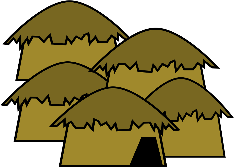 Hut Clipart Transparent - Grass Hut Clipart Png (2400x3394), Png Download