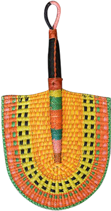 African Fan - Embroidery (600x600), Png Download