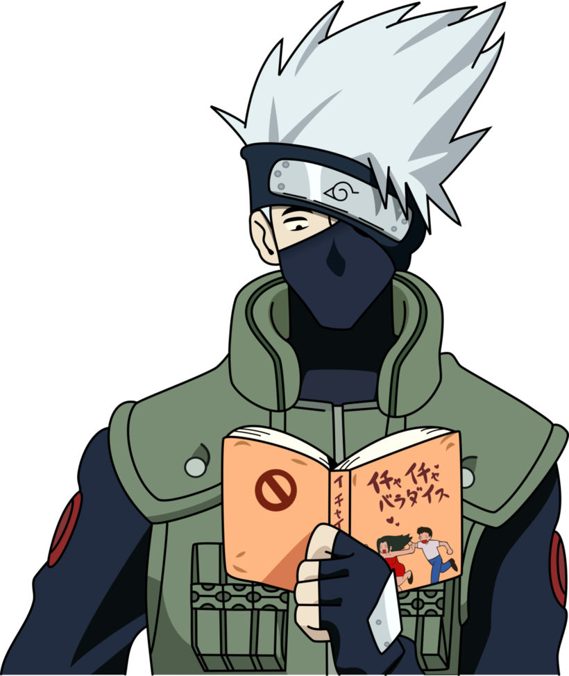 Png Freeuse Download Kakashi Hatake By Shnakes On Deviantart - Kakashi Hatake Book (820x974), Png Download