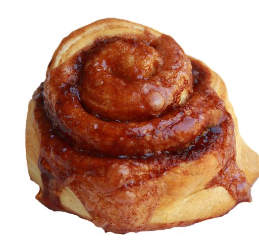 What The Heck Is A “cinnamonster” - Cinnamon Bun Clipart (550x500), Png Download