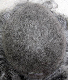 Our Newest Hair System It Is Made Of A Single Layer - Hair Density (400x350), Png Download