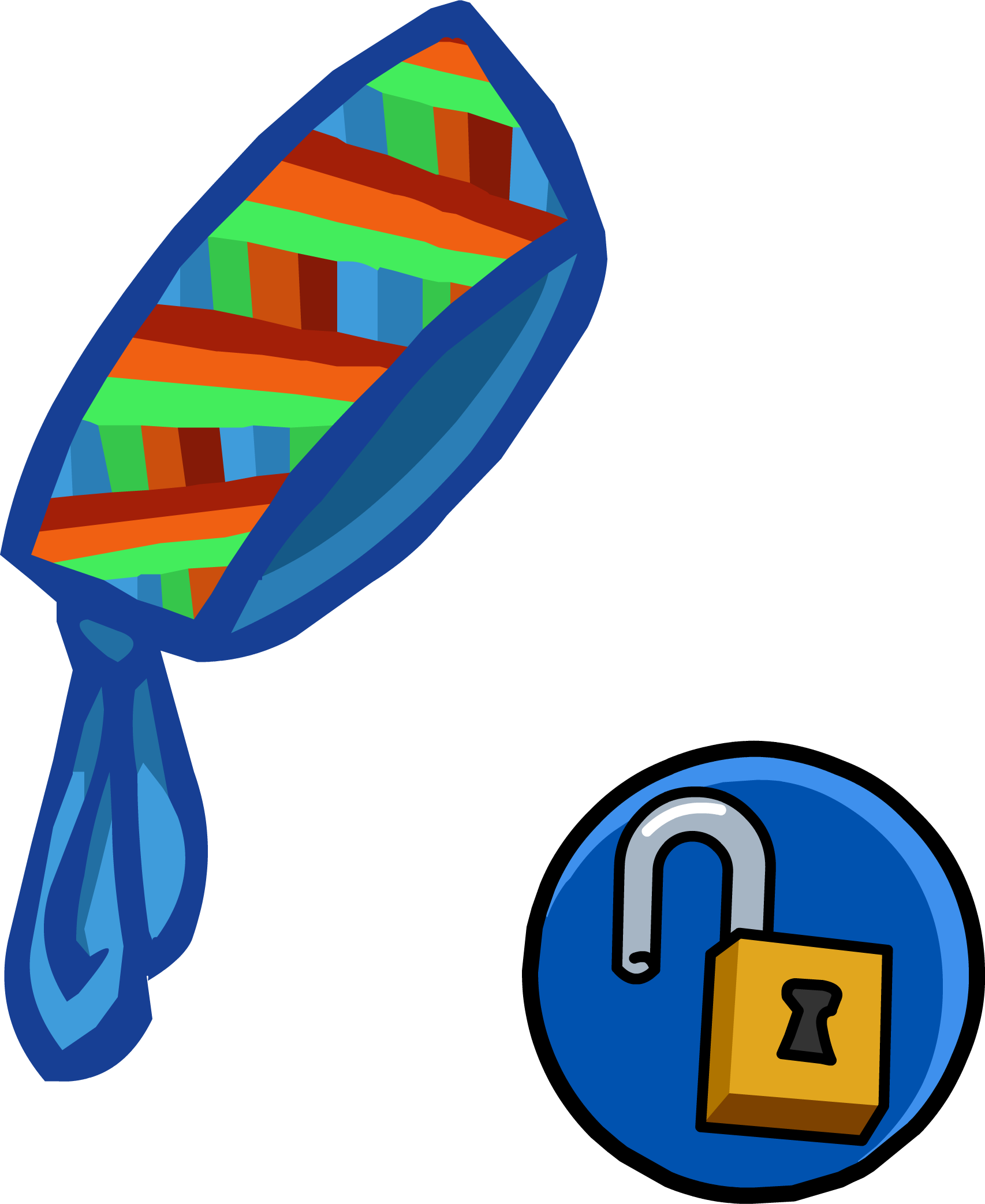 Bff Bracelet Clothing Icon Id - Icon Id Club Penguin Wiki Wikia (1706x2085), Png Download