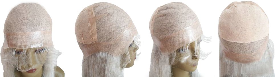 Full Lace Front Wig With Thin Skin Around Perimeter - Skin Cap Wig (979x270), Png Download