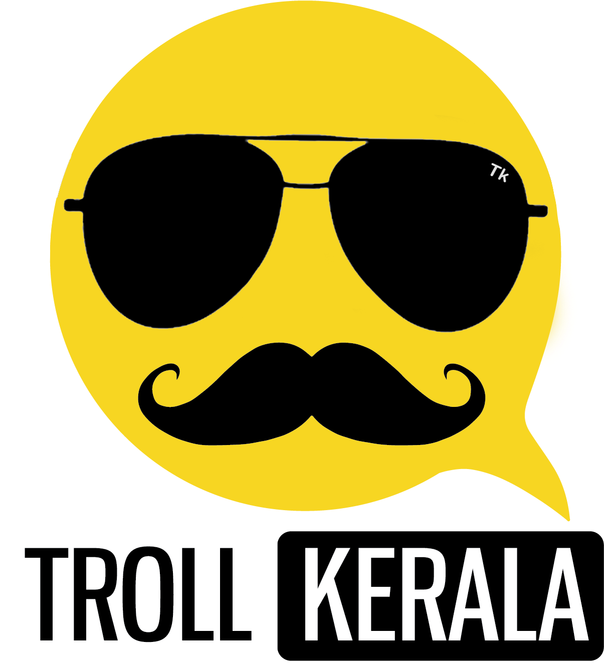 Trollkeralatk - Troll Kerala Logo Png (1409x1468), Png Download