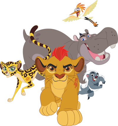 Lion Guard - Guardia Del Leon Cumpleaños (400x427), Png Download