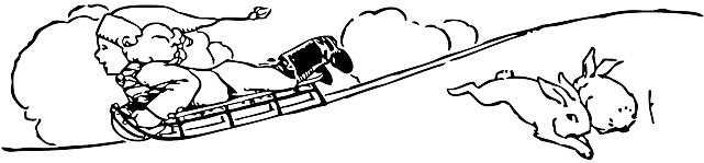 Black, White, Sledge, Snow, Sledding, Sled - Sledding (640x320), Png Download