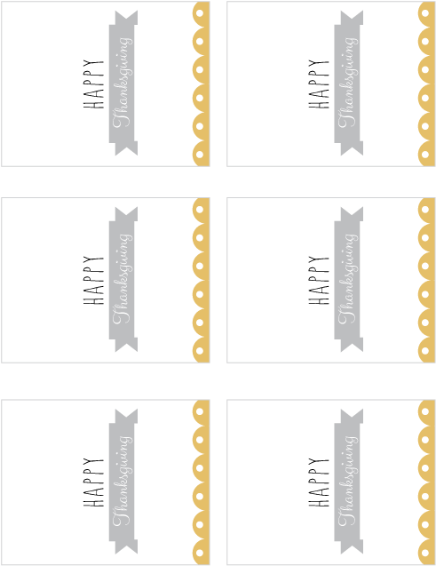 Happy Thanksgiving Gt “ - Parallel (612x792), Png Download