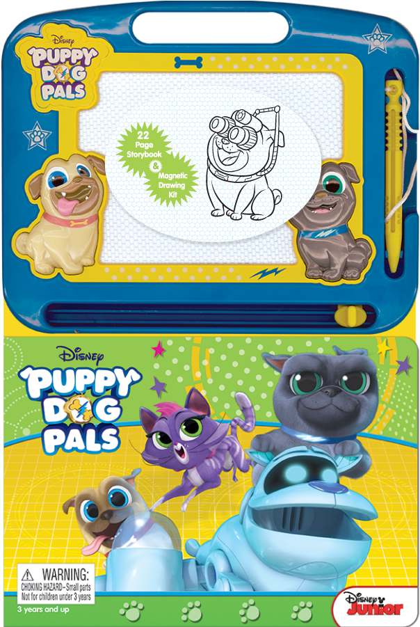 Puppy Dog Pals - Puppy Dog Pals Ice, Ice, Puggy By Disney Book Group (680x900), Png Download