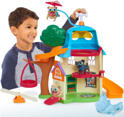 Puppy Dog Pals Doghouse Playset $29 - Puppy Dog Pals Doghouse Playset (400x389), Png Download