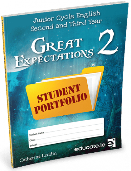 Great Expectations 2 Student Portfolio Book - Great Expectations 2 Portfolio (420x550), Png Download