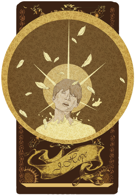 Bts Tarot Cards (498x797), Png Download