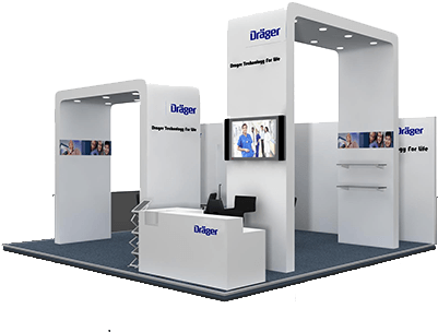 Booth - Exhibition Stall Design Ideas (450x318), Png Download