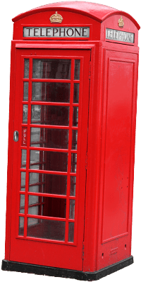 London Phone Box Png (400x400), Png Download