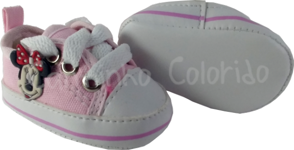 Tênis Infantil Minnie - Sneakers (600x307), Png Download