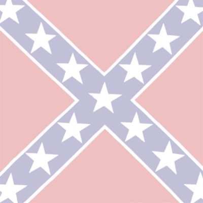 Show Your Support For The Confederate Flag - Dixieland (400x400), Png Download