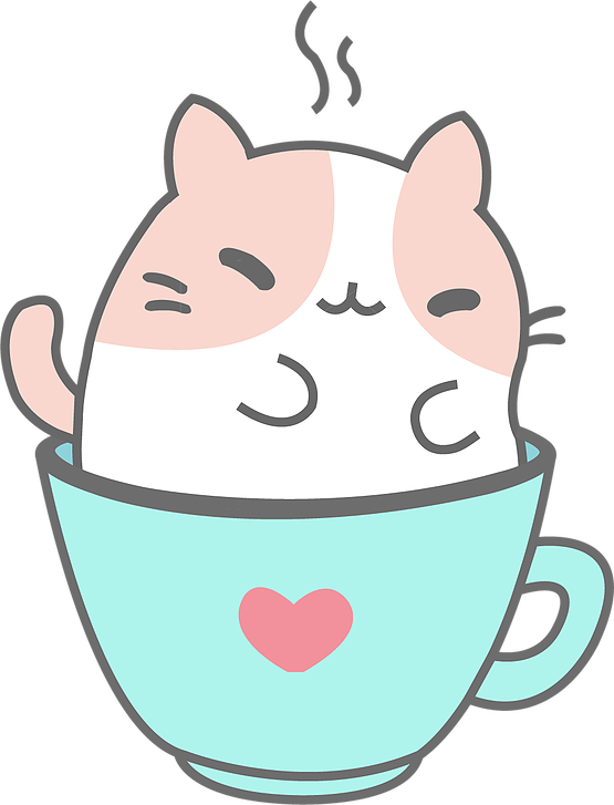 Official Webpage For The Kawaii Kitty Cafe, Philadelphia, - Kawaii Kitty (555x727), Png Download