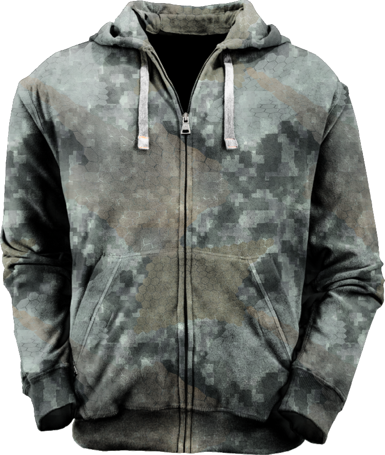 Jacket Water Hex Fade (750x885), Png Download