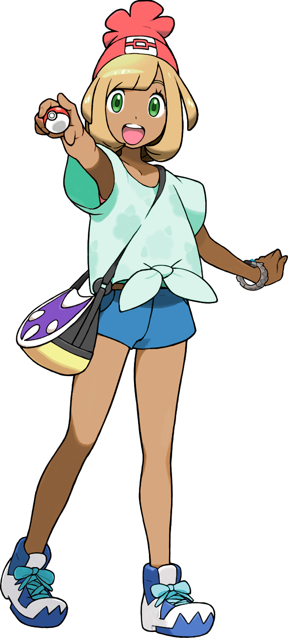 Custom Female Pokemon Trainer - Female Pokemon Trainer Png (574x1269), Png Download