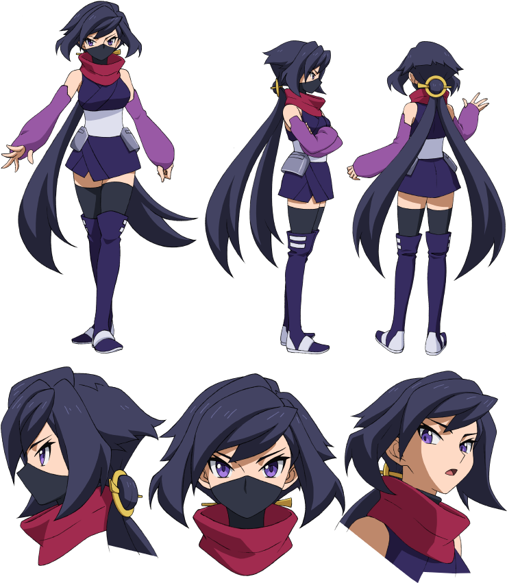“gentleman, Meet The New Gbd Waifu - Gundam Build Divers Ayame (740x950), Png Download
