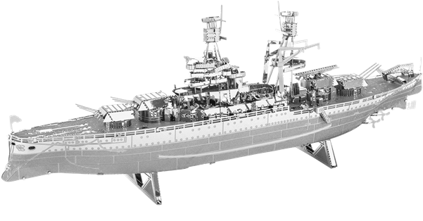 Uss Arizona - Fascinations Metal Earth - Uss Arizona (620x345), Png Download