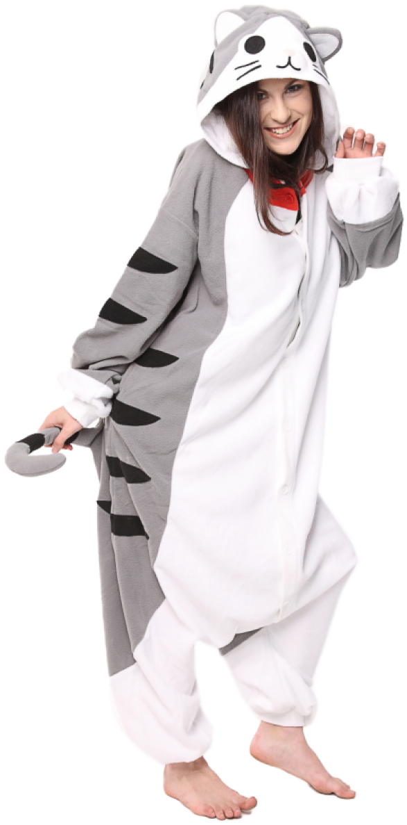 Christmas Family Matching Chi's Cat Kigurumi Onesie - Onesie (1200x1200), Png Download