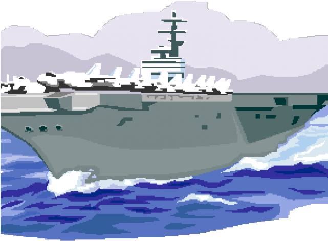 Navy Ships Clipart Navy Battleship - Military (640x480), Png Download
