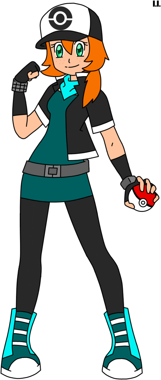 Free Download Pokemon Oc Cool Trainer Clipart Pokémon - Pokemon Oc Cool Trainer (599x1335), Png Download