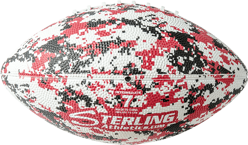 Digital Camo Rubber Camp Football - Multi-scale Camouflage (900x900), Png Download