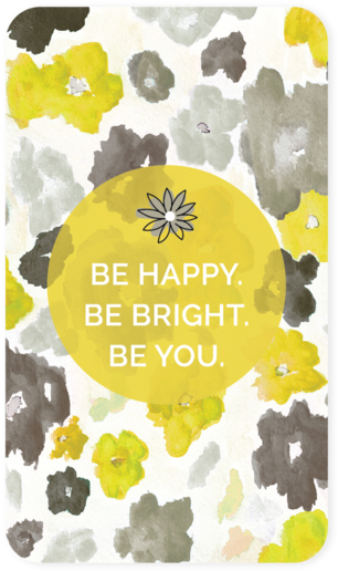 Belief Card Decks - Black Calendars By Bloom Daily Planners - Black (450x641), Png Download