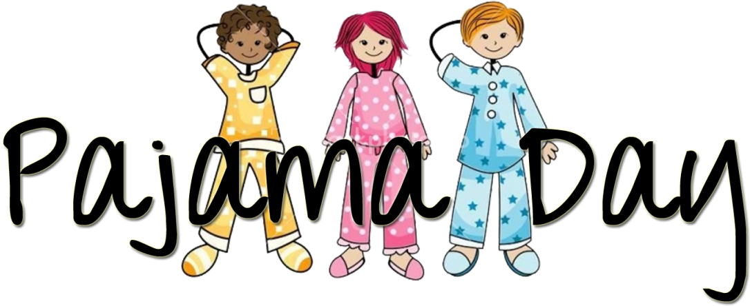 Pajama Day Png Pixels - Pajamas For Kids Clip Art (1200x480), Png Download