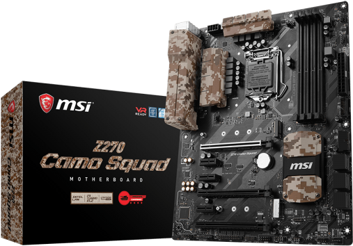 Share - Msi Z270 Camo Squad (600x480), Png Download