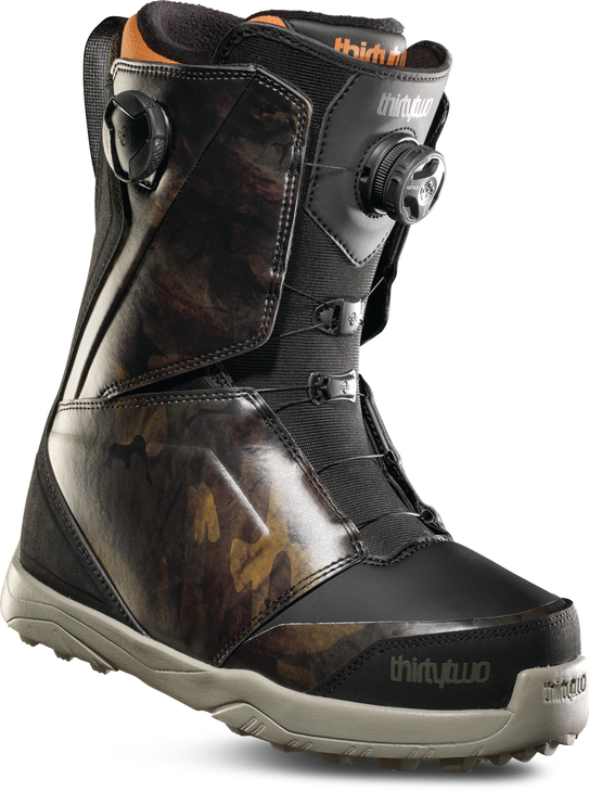 32 Lashed Double Boa Black/camo 2019 - Thirtytwo Lashed Double Boa Snowboard Boots (543x730), Png Download